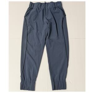 Women's Under Armor Unstoppable Storm Woven High Waist Jogger Pants, Blue, L